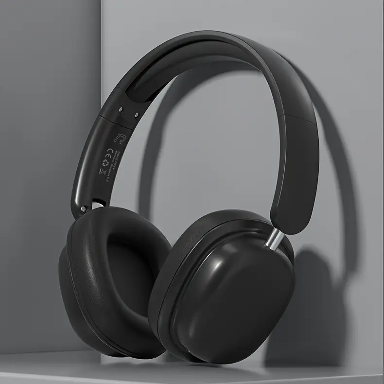 Wireless Over-Ear Bluetooth Headphones – 15hr Playtime, Deep Bass, Foldable Design & Built-In Mic - Image 2